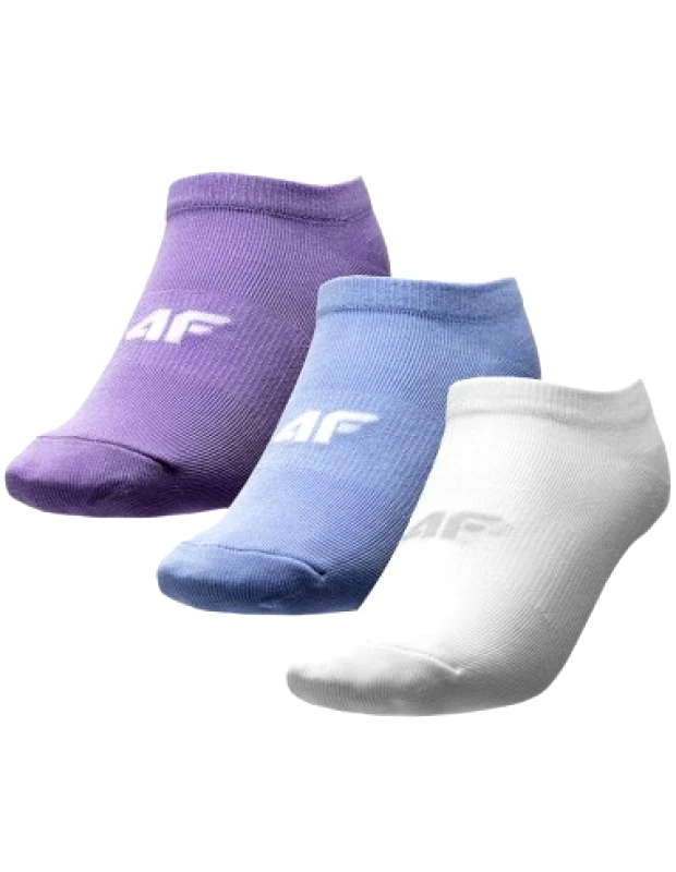 4f 4F Παιδικά Σοσόνια Πολύχρωμα 3 Ζευγάρια HJL22-JSOD003-10M