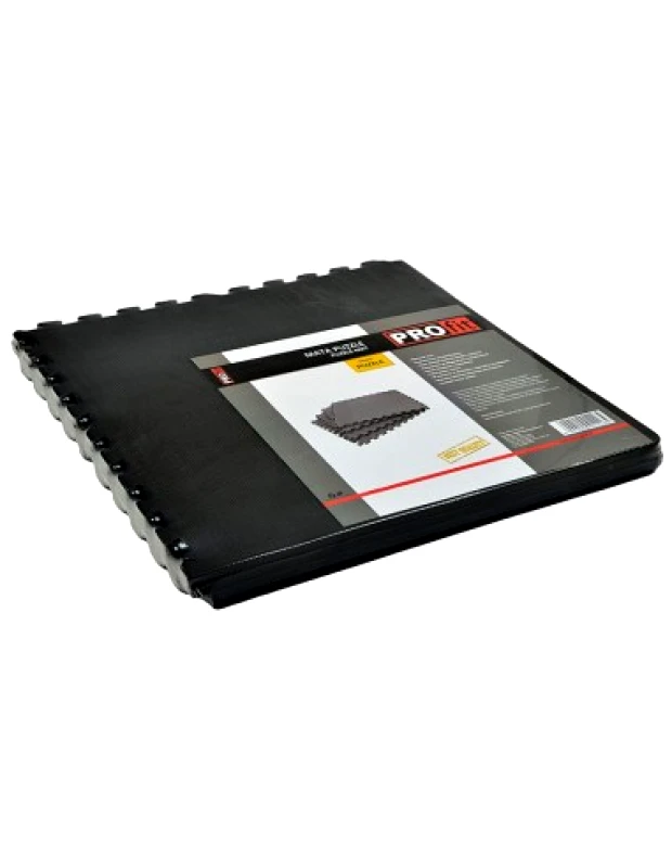 ProFiT Profit DK2269 Δάπεδα Παζλ Γυμναστηρίου Μαύρα 61x61x1.2cm 4τμχ