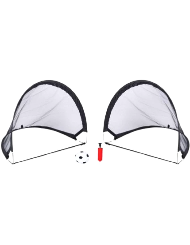 Dunlop Dunlop Σετ Pop Up Δίχτυ Ποδοσφαίρου και Μπάλα 10098