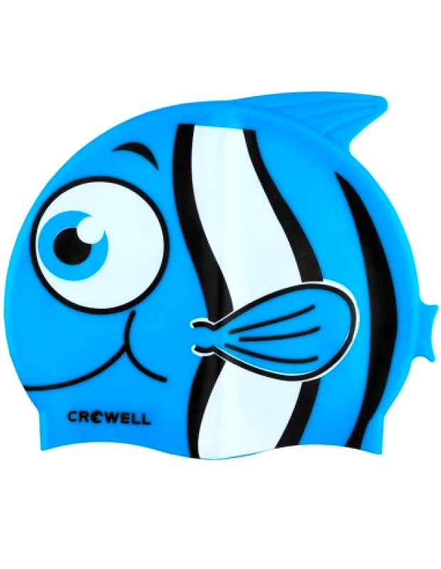Crowell Crowell Nemo Σκουφάκι Κολύμβησης Παιδικό από Σιλικόνη Μπλε