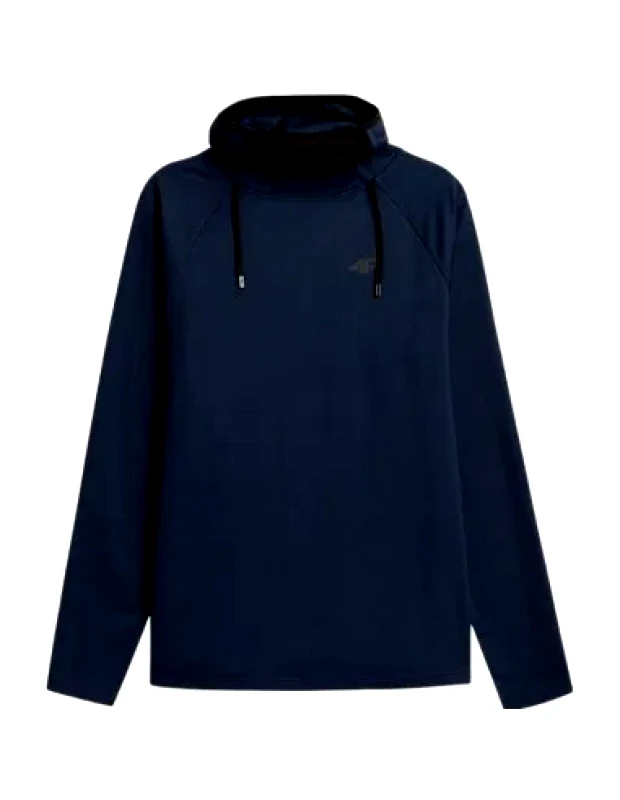 4f 4F H4Z21-BIMD031-31S Ανδρική Ισοθερμική Μακρυμάνικη Μπλούζα Μπλε