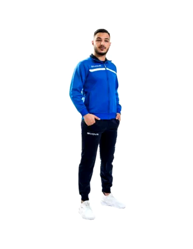 Givova Givova Tuta One Σετ Φόρμας με Λάστιχο Μπλε TT012-0204