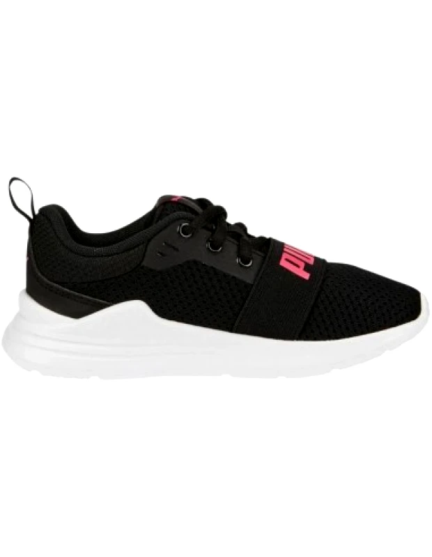 Puma Puma Αθλητικά Παιδικά Παπούτσια Running Wired Run Μαύρα 374216-20