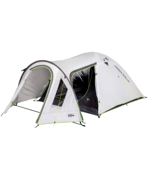 High Peak High Peak Kira 4 Σκηνή Camping Igloo Γκρι με Διπλό Πανί 4 Εποχών για 4 Άτομα 350x240x130εκ. 10373