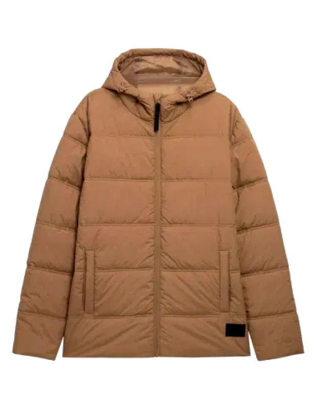 Outhorn Outhorn Ανδρικό Χειμωνιάτικο Μπουφάν Puffer Καφέ HOL22-KUMP601-81S