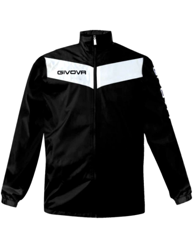 Givova Givova Rain Scudo Ανδρικό Χειμωνιάτικο Μπουφάν Αντιανεμικό Μαύρο RJ005-1003
