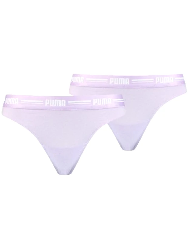 Puma Puma Γυναικεία String 2Pack Λιλά 907854-07