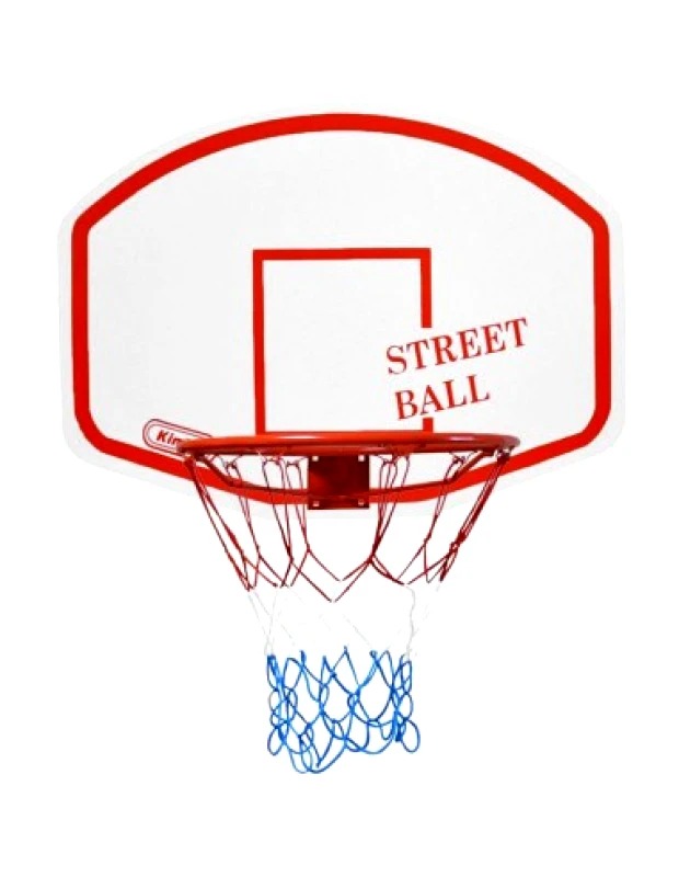 Kimet Kimet Street Ball basketball backboard white and red hoop