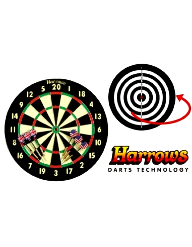 Harrows Harrows Champion Family Paper Dart Game doublesided HSTNK000013077