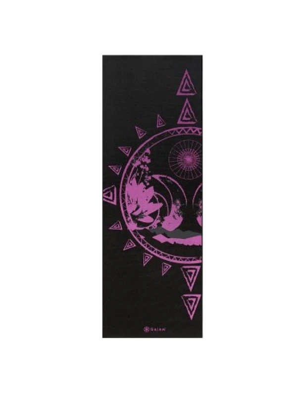 Gaiam Doublesided yoga mat Gaiam "BE FREE" 6mm 62031