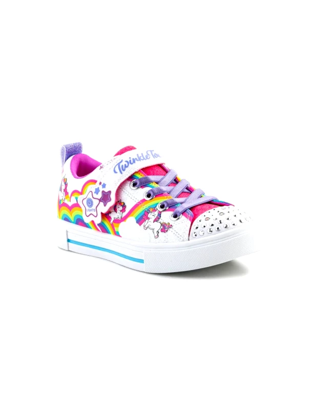 Skechers Skechers Twinkle Toes S Lights Twinkle Sparks Jumpin Clouds Jr 314809LWMLT shoes