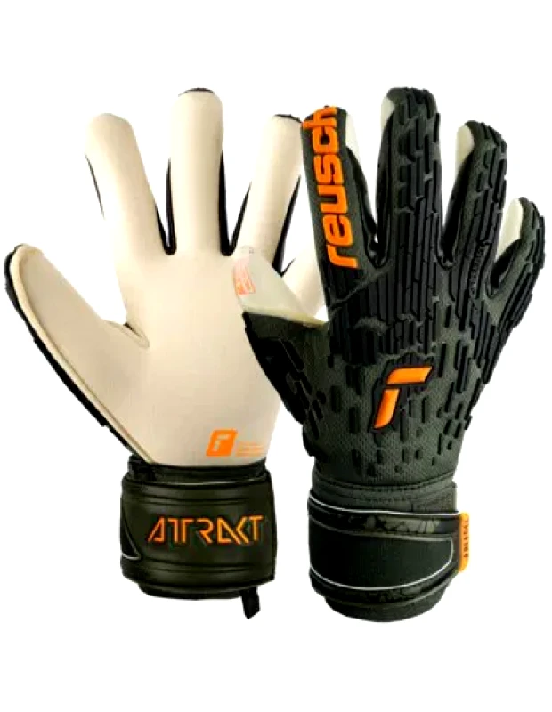 Reusch Reusch Attrakt Freegel Gold X 5370935-5556 Γάντια Τερματοφύλακα Ενηλίκων Πράσινα