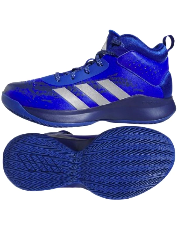 Adidas Αθλητικά Παιδικά Παπούτσια Μπάσκετ Cross Em Up 5 HQ8495 Royal Blue / Silver Metallic φωτογραφία