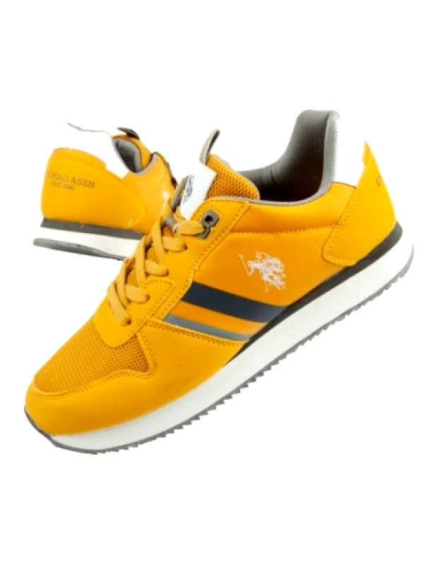 U.s. polo assn U.S. Polo Assn. NOBIL006M-2TH1 Ανδρικά Sneakers Κίτρινα