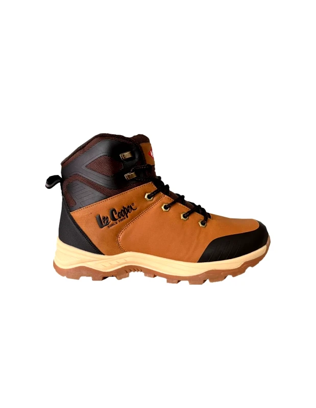 Lee Lee Cooper Καφέ Ανδρικά Μποτάκια Αδιάβροχα LCJ-23-01-2046M