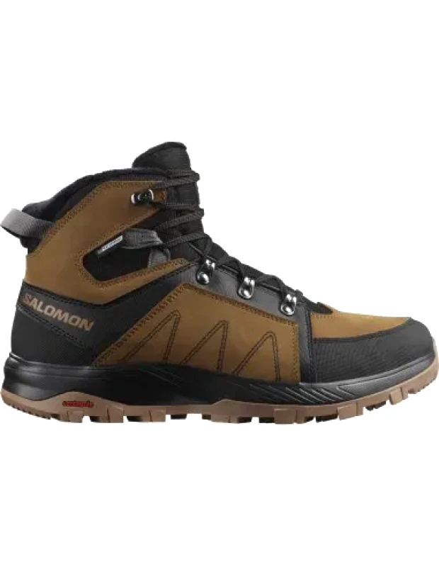 Salomon Salomon Outchill TS L47381900 Ανδρικά Ορειβατικά Μποτάκια Αδιάβροχα Καφέ