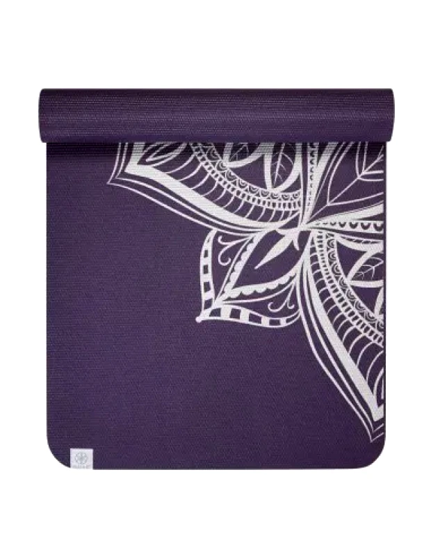 Gaiam Yoga mat Gaiam Aubergine Medallion 6 mm 63844