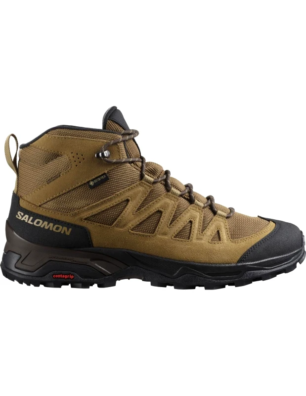 Salomon Salomon X Ward Leather Mid GTX 471818 Καμηλό