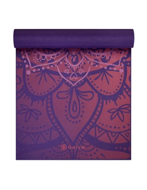 Gaiam Yoga Mat Gaiam Premium Athenian Rose 6 mm 63958