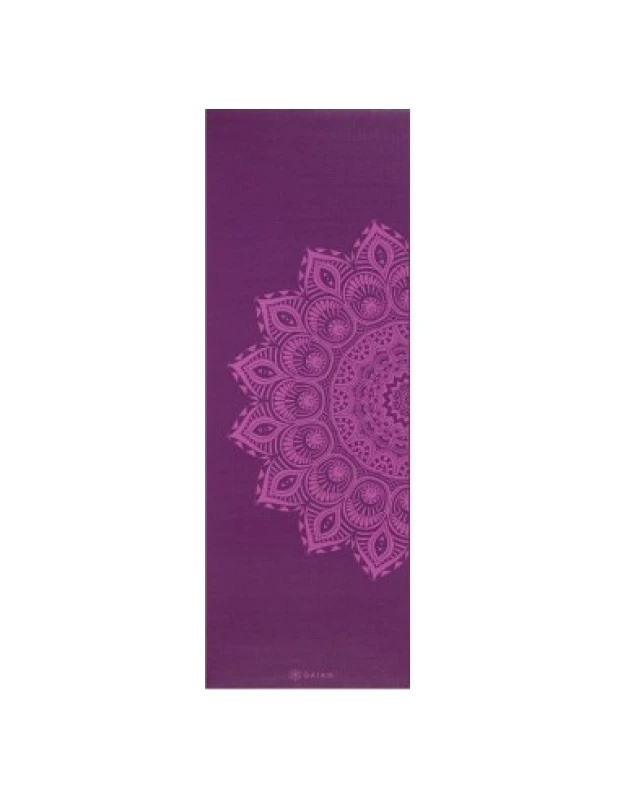 Gaiam Yoga Mandala Purple Mandala 6mm GAIAM 62202