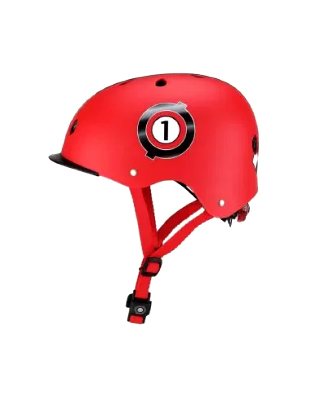 Globber Globber Elite Lights 507-102 Παιδικό Κράνος για Ποδήλατο & Πατίνι Κόκκινο