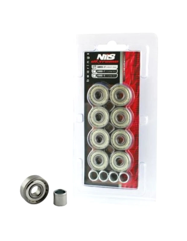 Nils Extreme ABEC7 CARBON bearings 8 pcs NILS EXTREME 1631004
