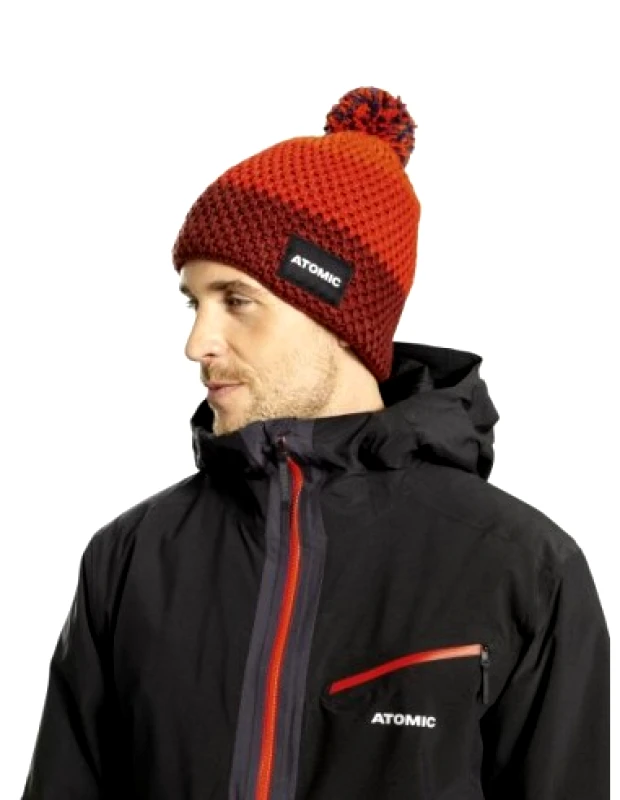 Atomic Atomic Beanie Ανδρικός Σκούφος Πλεκτός σε Κόκκινο χρώμα AL5109230