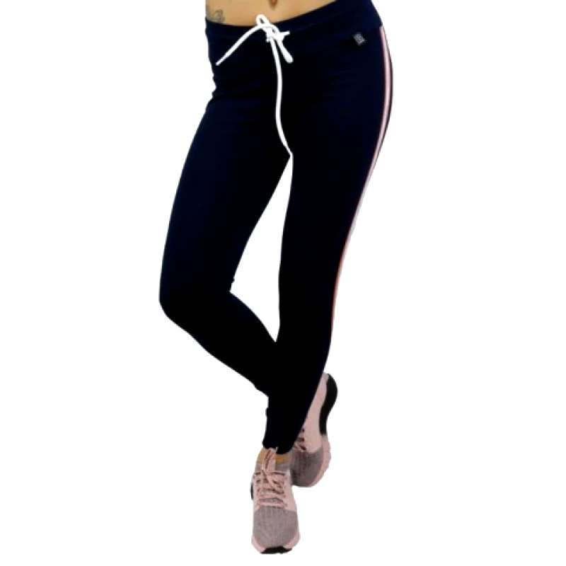 Gymhero Gymhero Race Παντελόνι Γυναικείας Φόρμας με Λάστιχο Navy Μπλε
