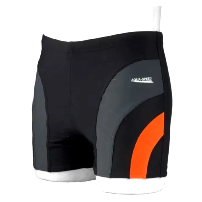 Aqua-Speed Aquaspeed Ανδρικό Μαγιό Σορτς Μαύρο με Σχέδια 310-2406