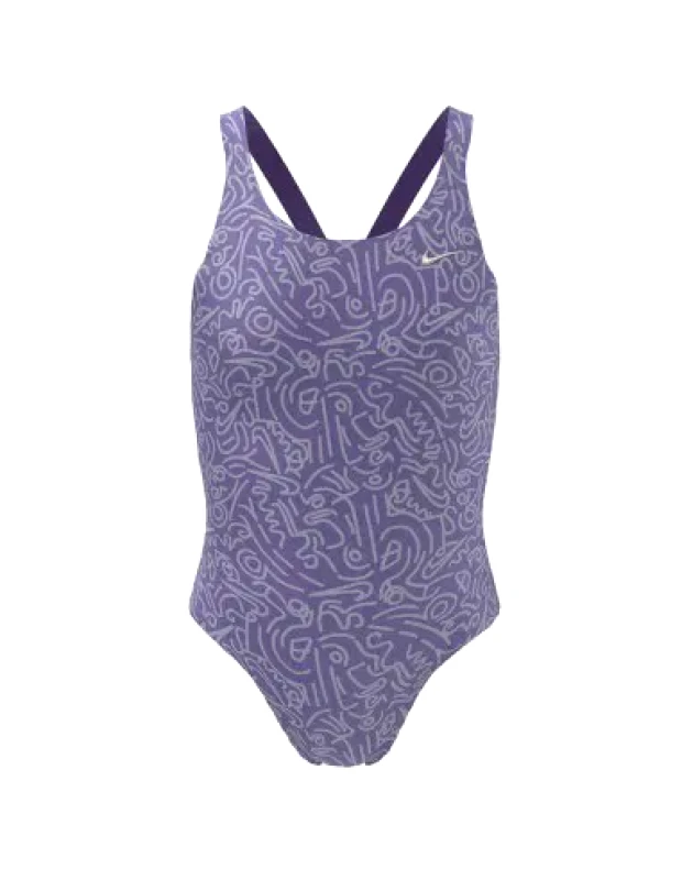 Nike NIKE Hydrastrong Multi Print swimsuit NESSD045 582