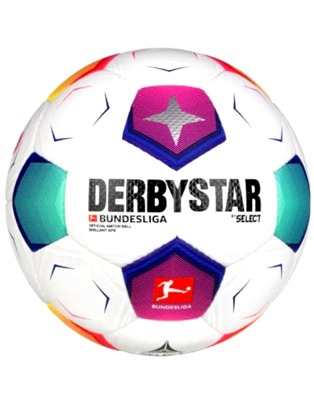 Derbystar Derby Star Bundesliga Brillant APS 102011C Μπάλα Ποδοσφαίρου Λευκή