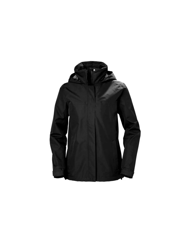 Helly hansen Helly Hansen Aden Γυναικείο Αθλητικό Μπουφάν Αδιάβροχο Μαύρο 62650-990