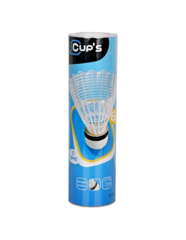 Techman RCL badminton shuttlecock white tube
