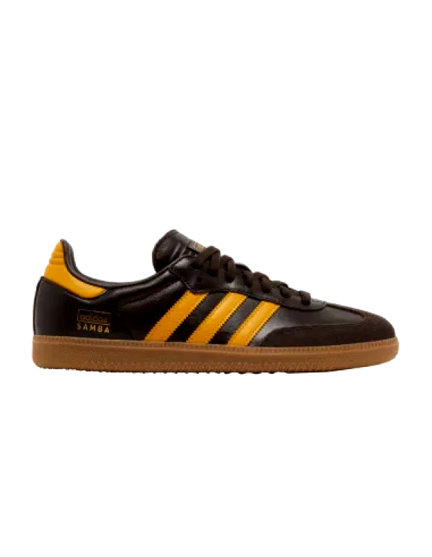 adidas Originals adidas Samba OG Dark Brown Preloved Yellow IG6174 MBS