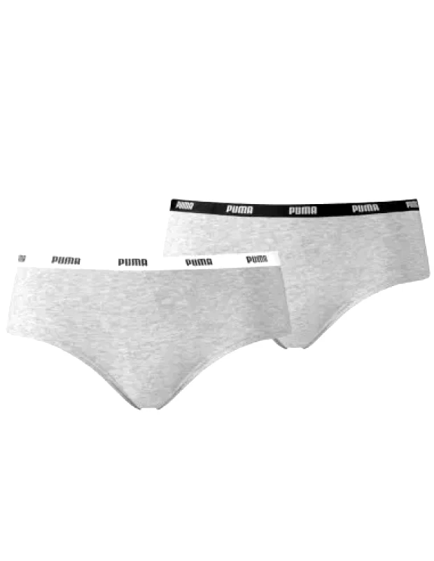 Puma Puma Γυναικεία Slip 2Pack Γκρι 603022001-328