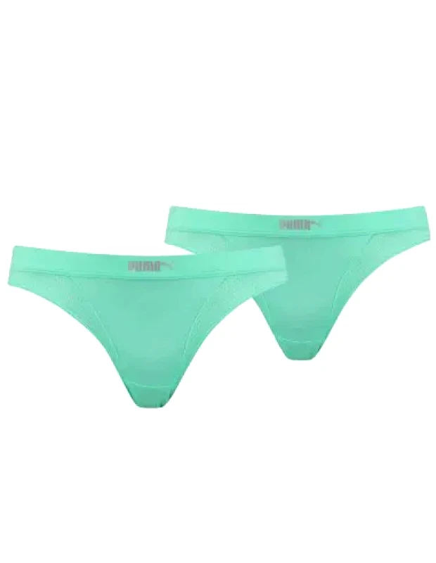 Puma Puma 2 Pack Γυναικεία Slip 2Pack Τιρκουάζ 907632-01