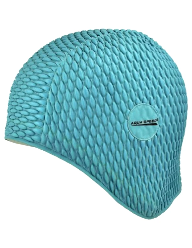 Aqua-Speed Swimming cap AquaSpeed latex Bombastic blue