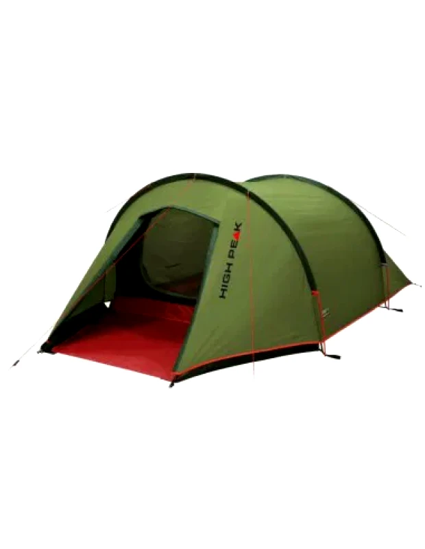 Peak High Peak Kite 2 Σκηνή Camping Τούνελ Πράσινη με Διπλό Πανί 4 Εποχών για 2 Άτομα 230x120x90εκ. 10188