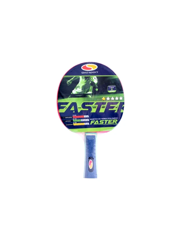 Smj SMJ Sport Faster 12201-1 Ρακέτα Ping Pong για Αρχάριους