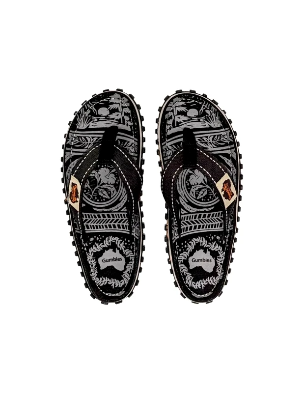 Gumbies Gumbies Ανδρικά Flip Flops Μαύρα GUFFISL108