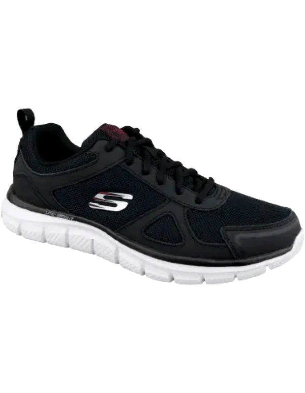 Skechers Skechers Track Scloric 52631-BKRD Ανδρικά Αθλητικά Παπούτσια Running Μαύρα