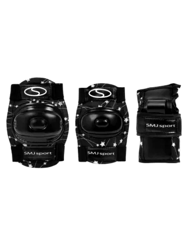 Smj SMJ Sport CR-600 HS-TNK-000011512 Παιδικό Σετ Προστατευτικών για Rollers Μαύρο