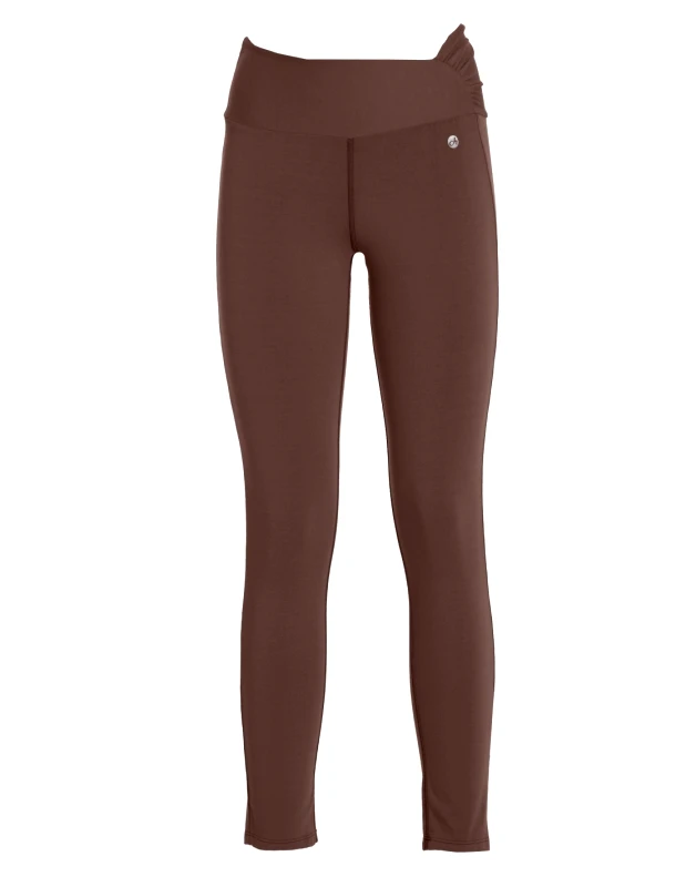 DEHA Deha Yoga Microfibre Leggings B7443565227 Καφέ