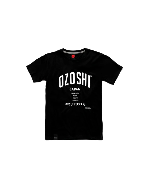 Ozoshi Ozoshi TSHO20TS007 Ανδρικό T-shirt Λευκό με Λογότυπο