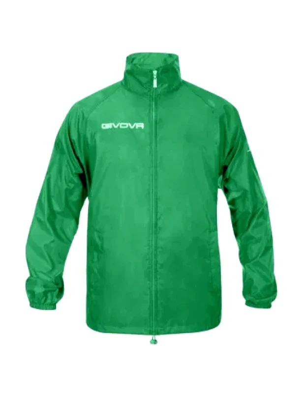 Givova Givova Basico RJ001 Ανδρικό Μπουφάν Αδιάβροχο Πράσινο