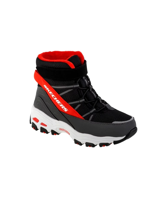 Skechers Skechers Παιδικές Μπότες Μαύρες 660092L-BKRD