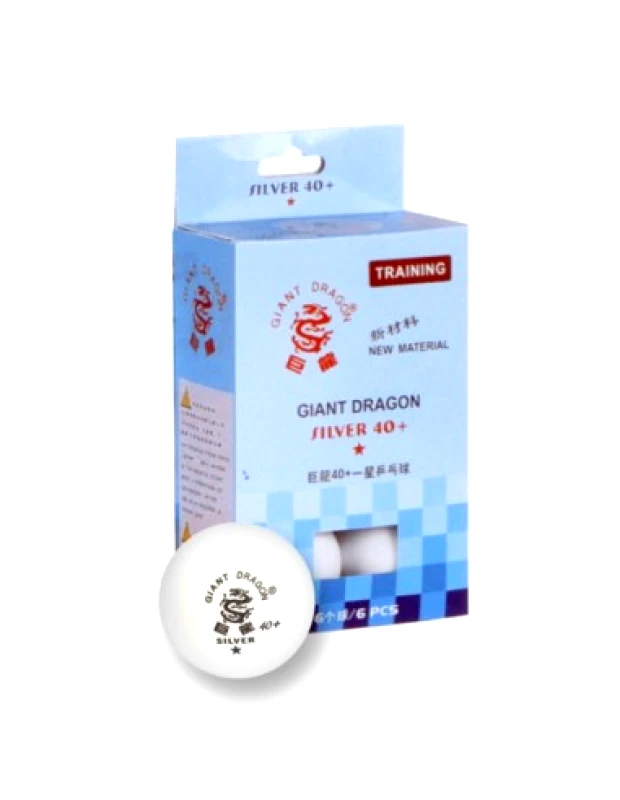 SMJ Sport Ping pong ball SMJ Silver Star 6 pcs 8331