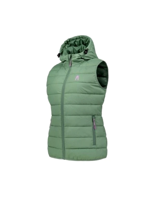 Alpinus Alpinus Monza Γυναικείο Αμάνικο Μπουφάν Πεζοπορίας Αντιανεμικό Πράσινο BR18178