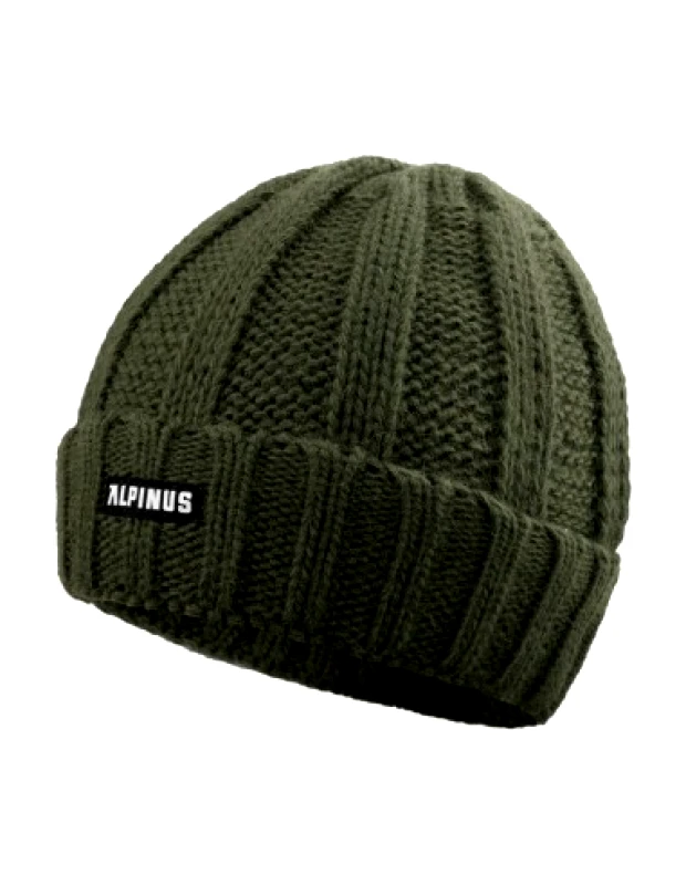 Alpinus Alpinus Nuorgam Beanie Ανδρικός Σκούφος Πλεκτός σε Πράσινο χρώμα ST18329