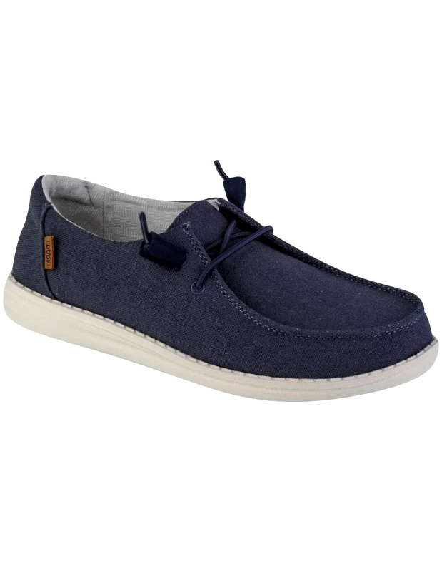 Hey Dude Hey Dude Wendy Chambray Γυναικεία Μοκασίνια σε Navy Μπλε Χρώμα 40058-4MQ